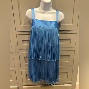 Geisha Designs Fringe Mini Dress